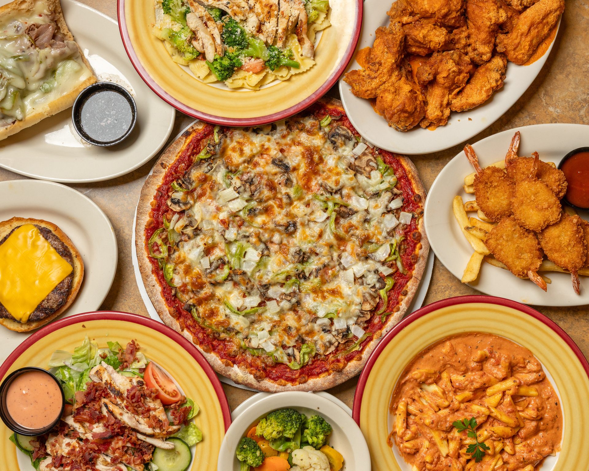 Two Crusts, One Great Pizza