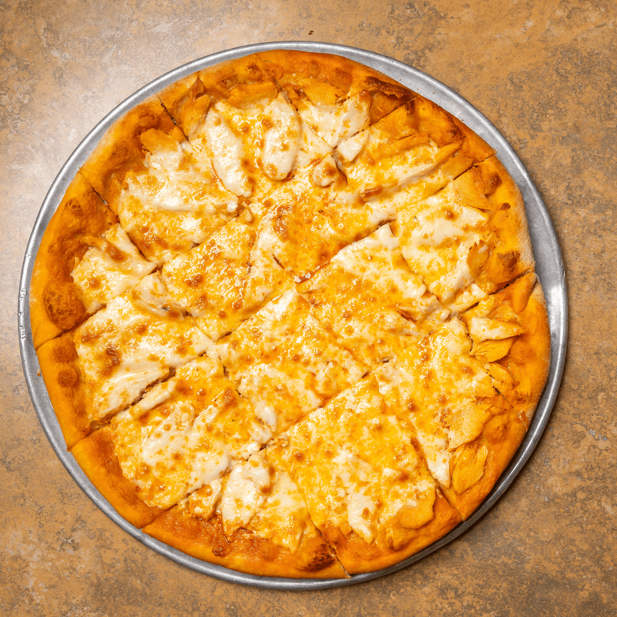 Buffalo Chicken Pizza.